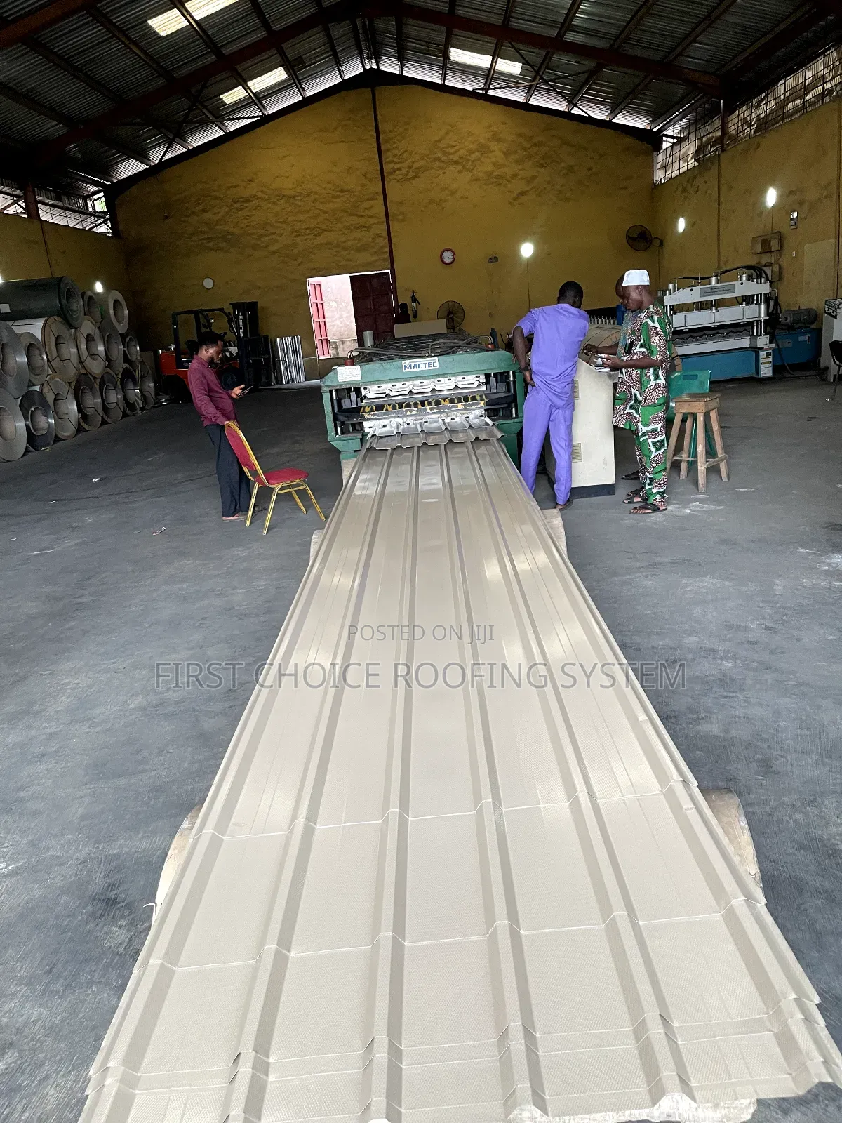All Colours Oven Baked Aluminium Roofing Sheets Available