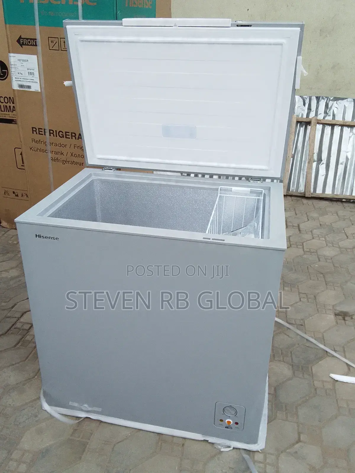 Hisense 198 Litres Chest Freezer Silver| FRZ Fc 260sh