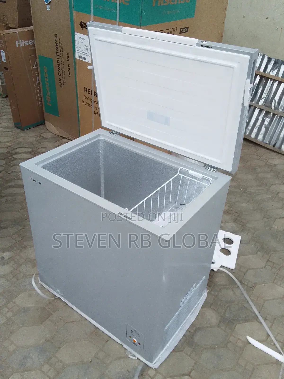 Hisense 198 Litres Chest Freezer Silver| FRZ Fc 260sh