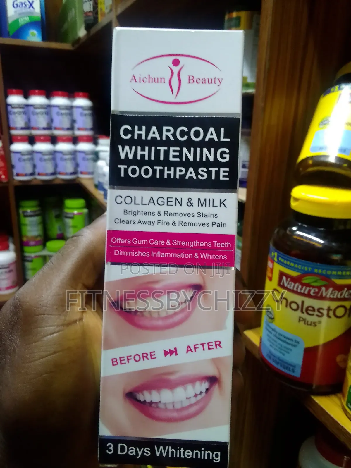 Aichun Beauty Charcoal Whitening Toothpaste