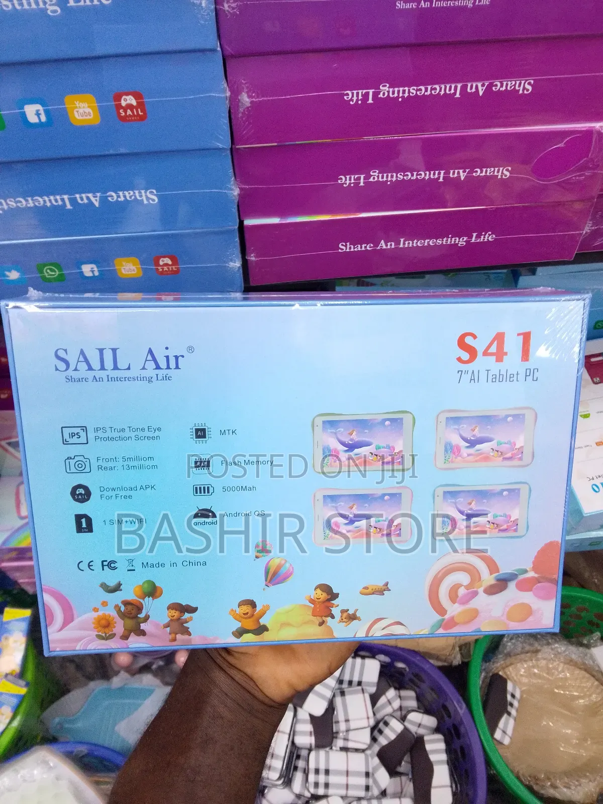 Sail Air S41 7" Ai Tablet Pc, for Children