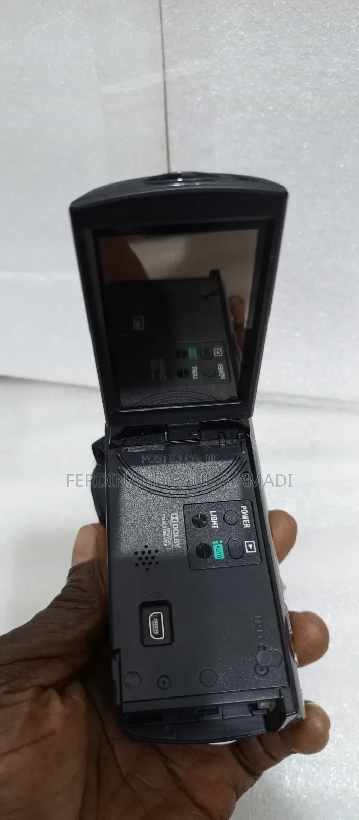 Sony Video and Photo Camera With Sd Card Port for Livestream