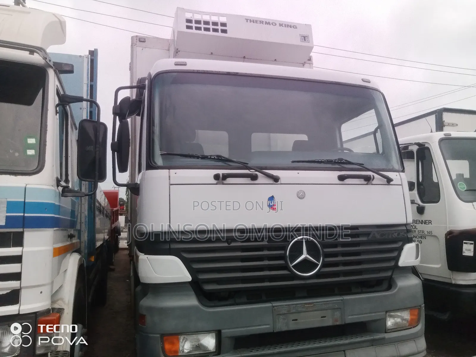 Mercedes 1831 Cooling Van 15tons