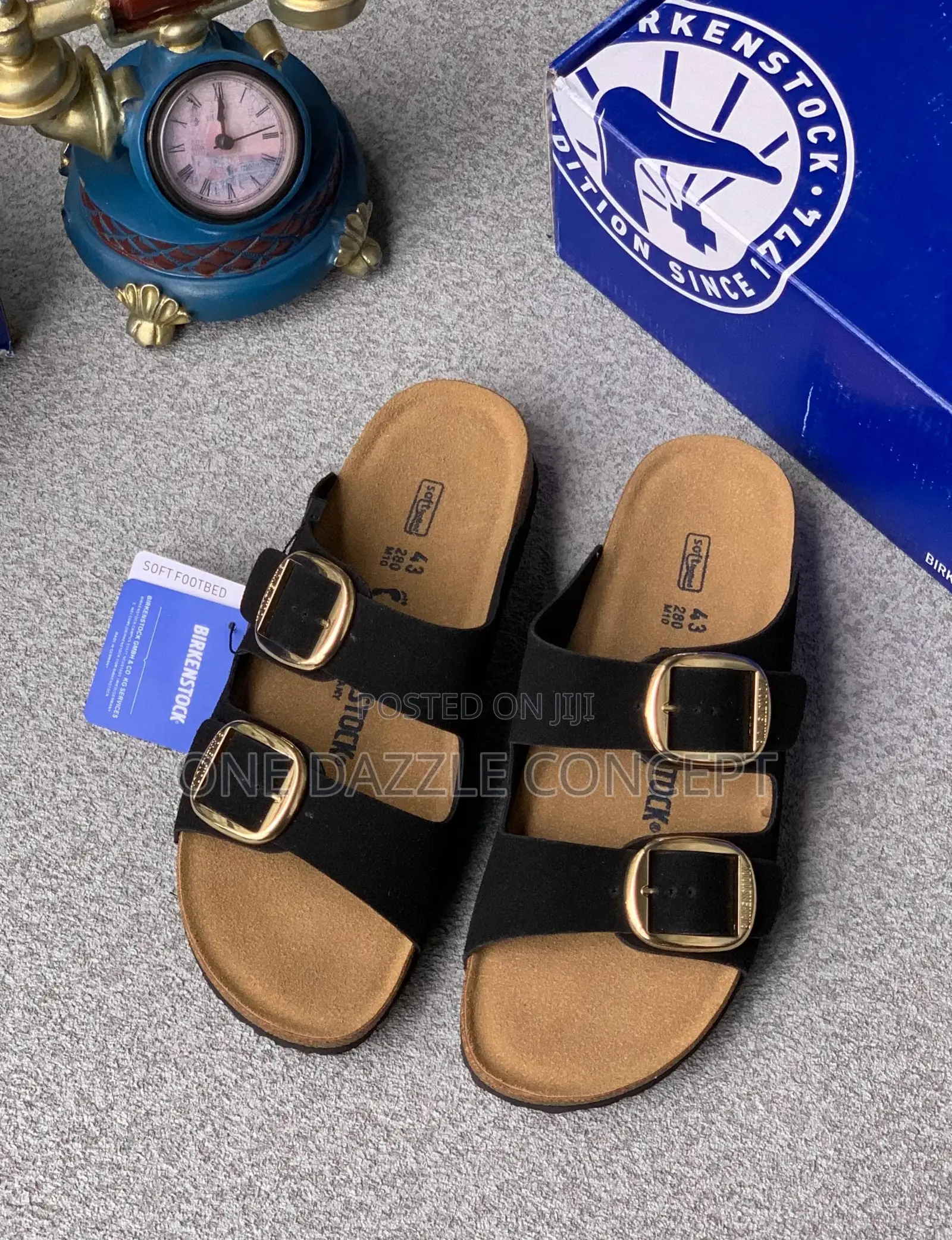 Birkenstock Suede Double Belt