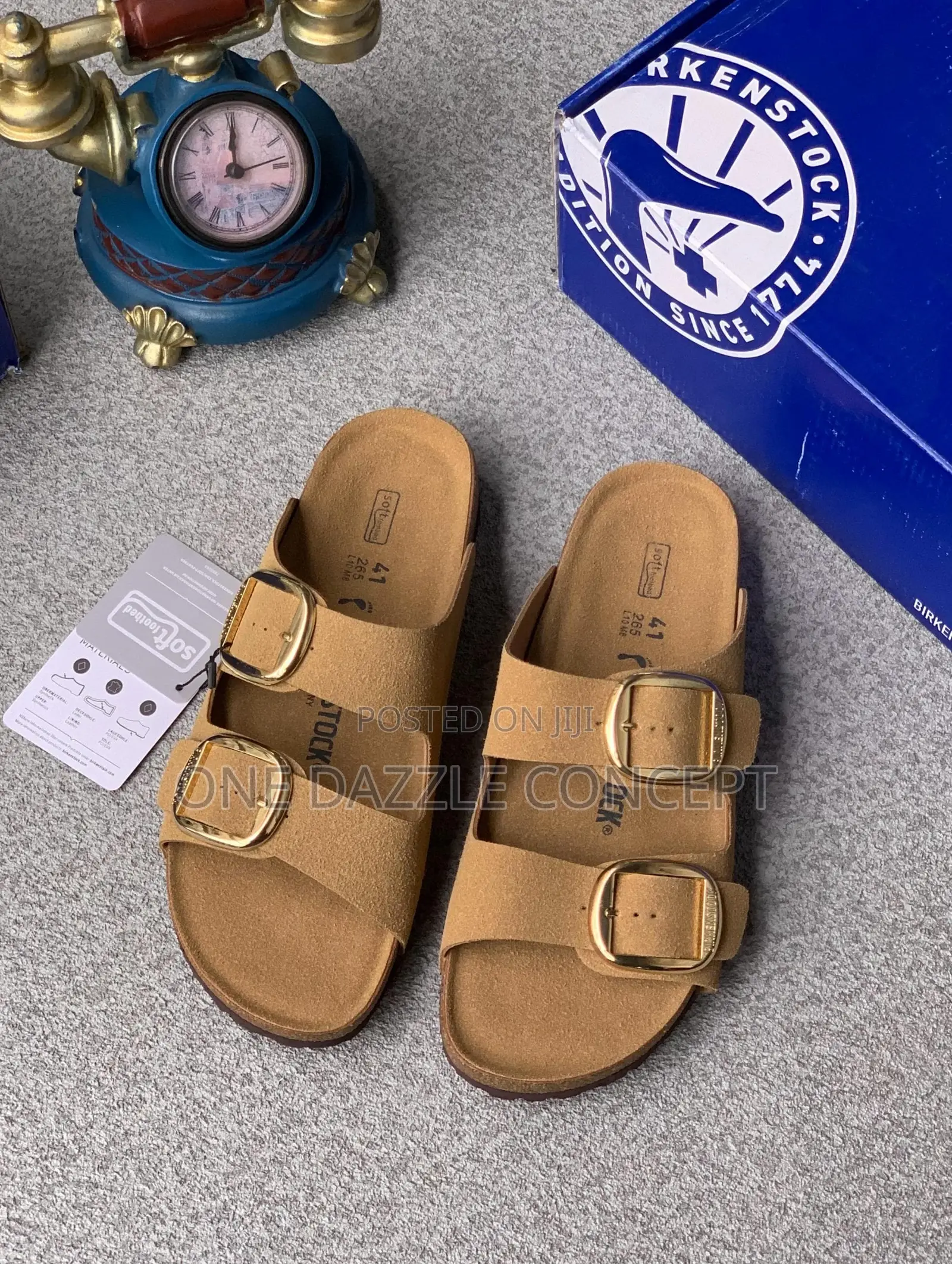 Birkenstock Suede Double Belt