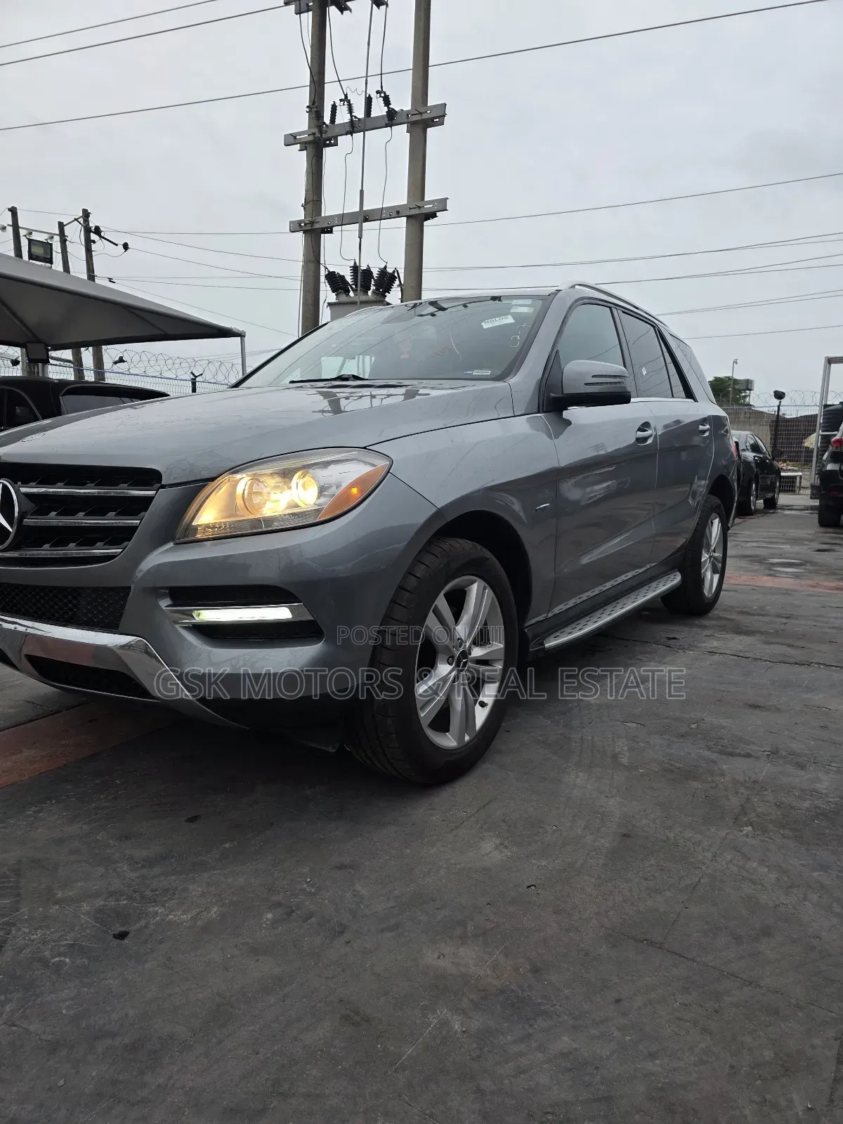 Mercedes-Benz M Class ML 350 BlueTEC 4Matic 2012 Gray