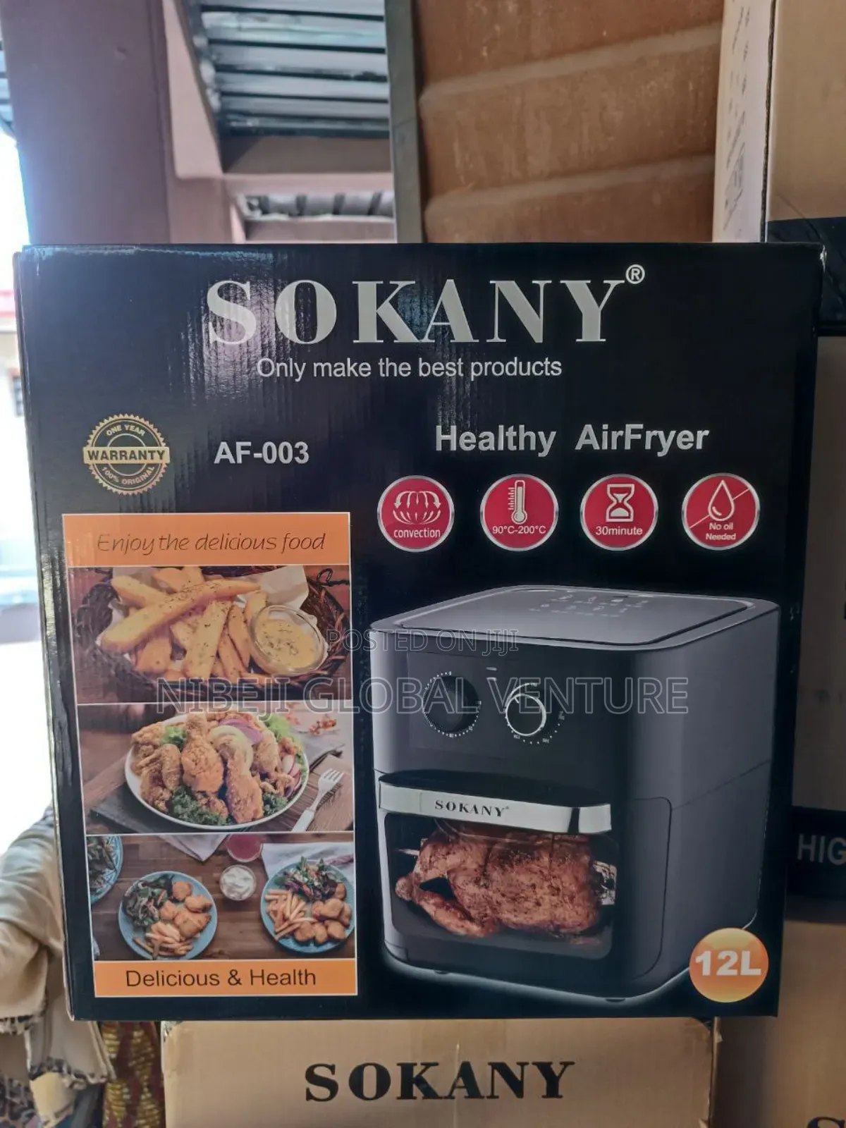 12liters Sokany Air Fryer