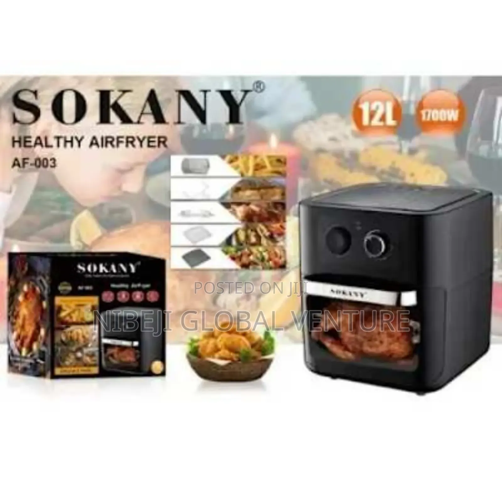 12liters Sokany Air Fryer