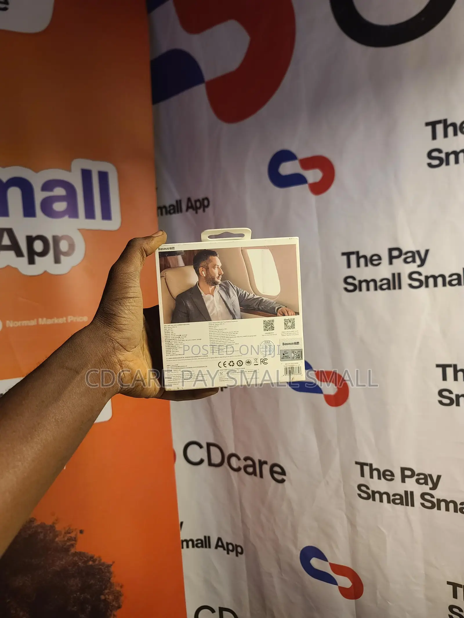 Pay Small Small Baseus Earphones On Cdcare.App