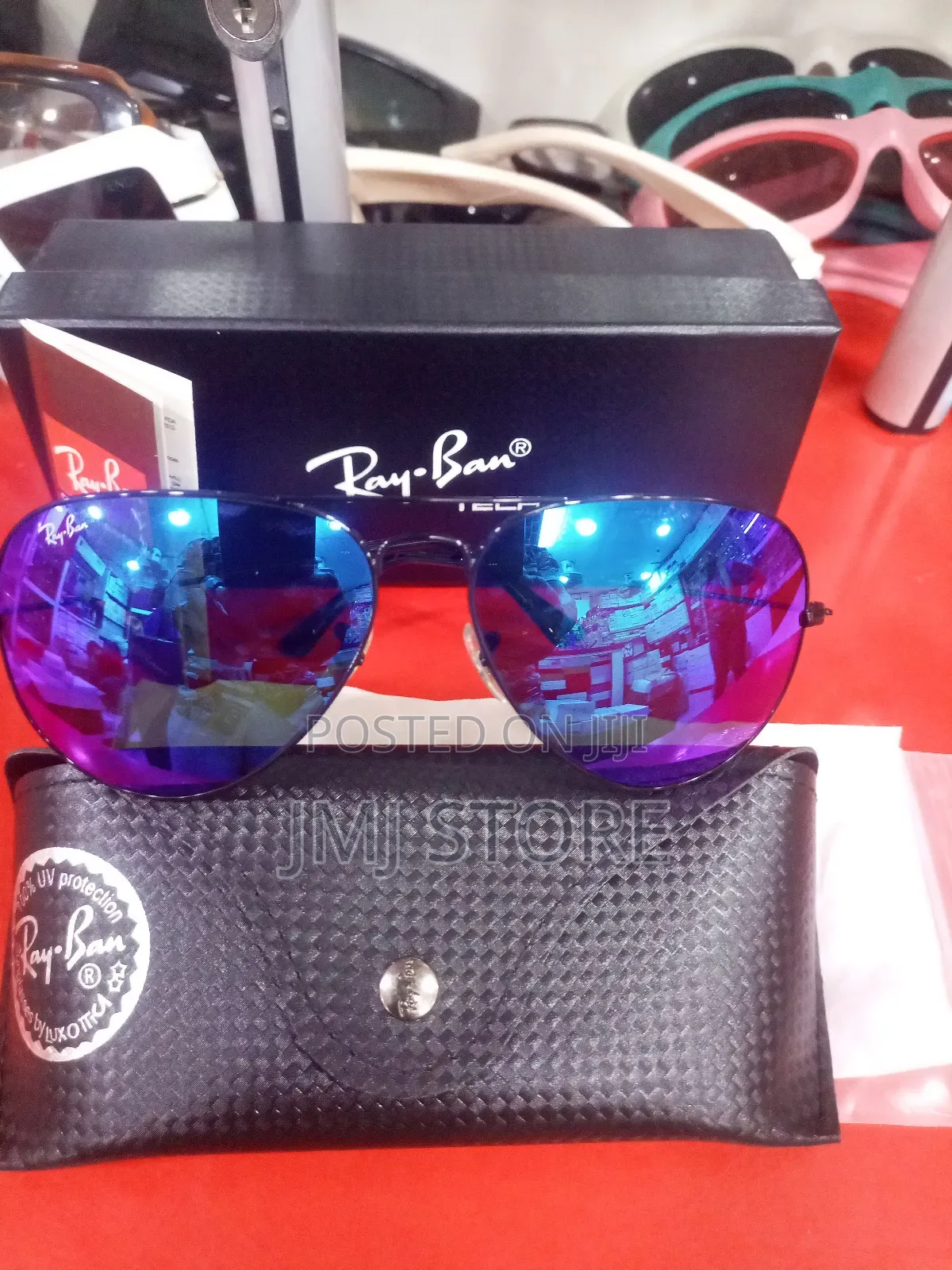 Stock Aviator Ray Ban Glass
