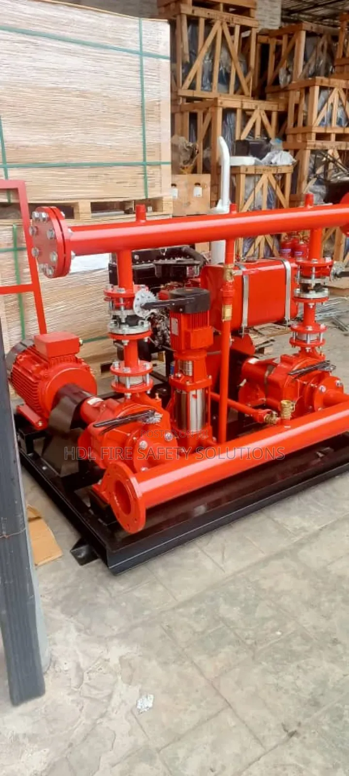 15hp Fire Pumpset (Electric, Diesel & Jockey)