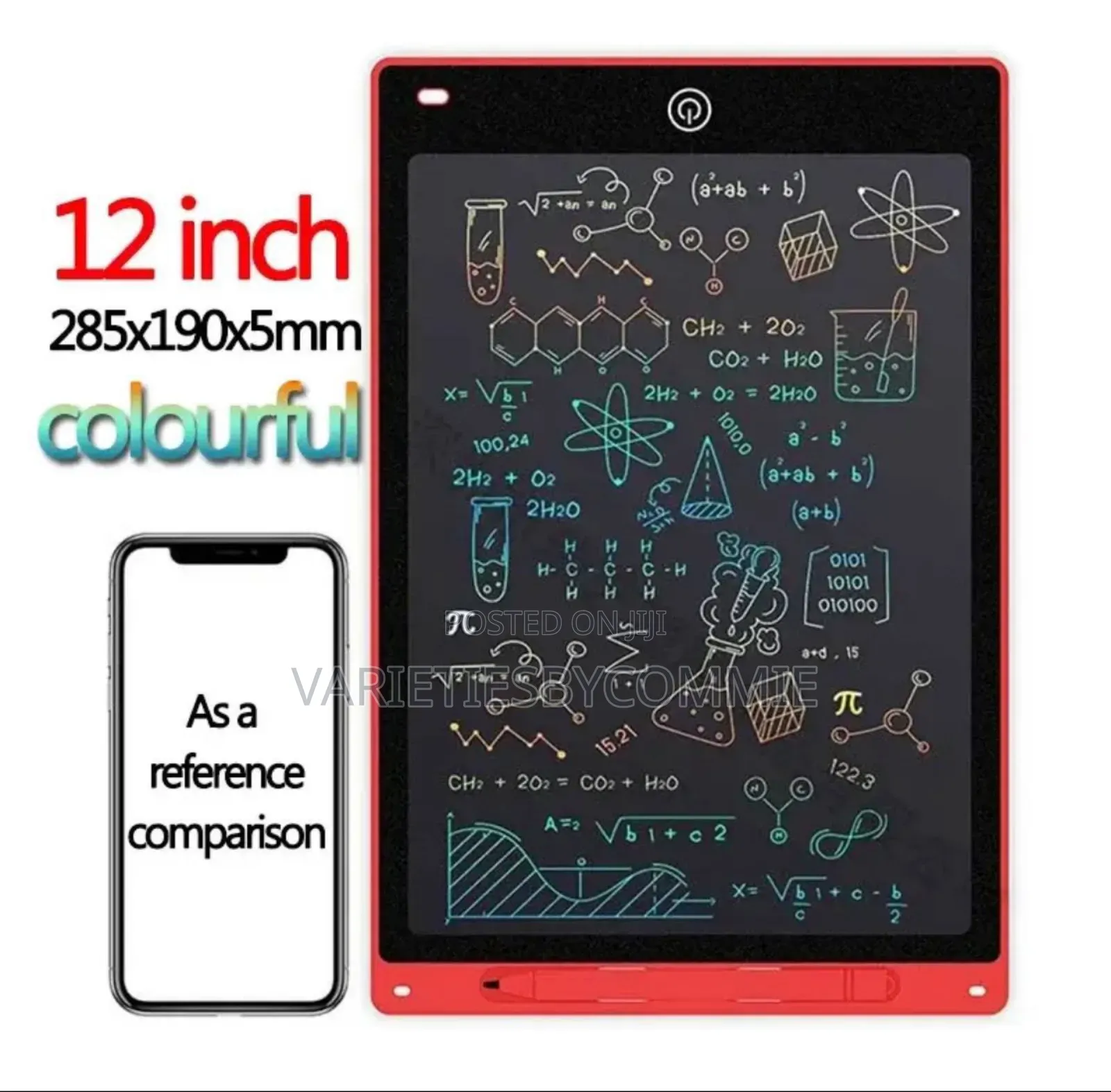 12 Inches LCD Quality Kids Erasable Writing Board/Pad/Tablet