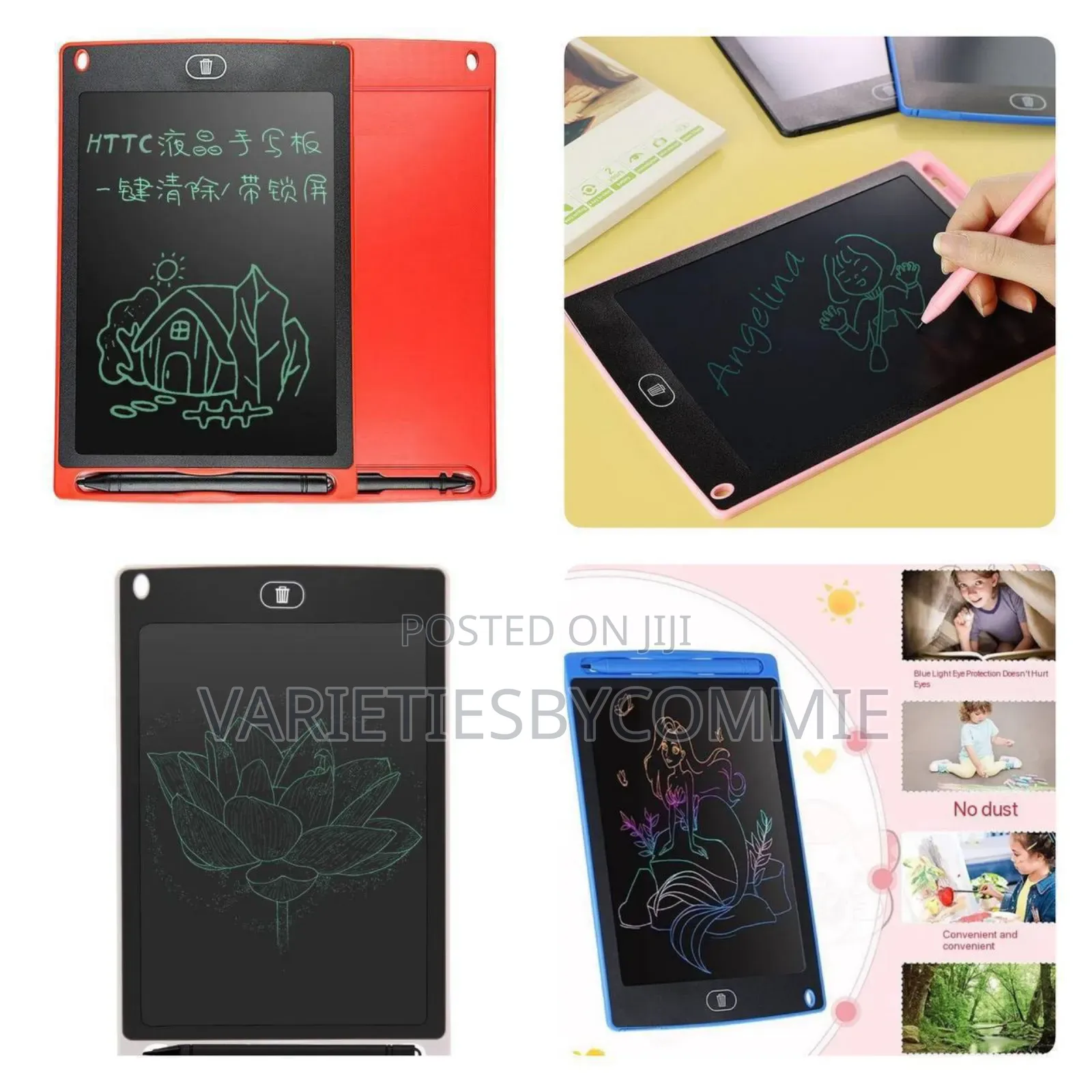 12 Inches LCD Quality Kids Erasable Writing Board/Pad/Tablet