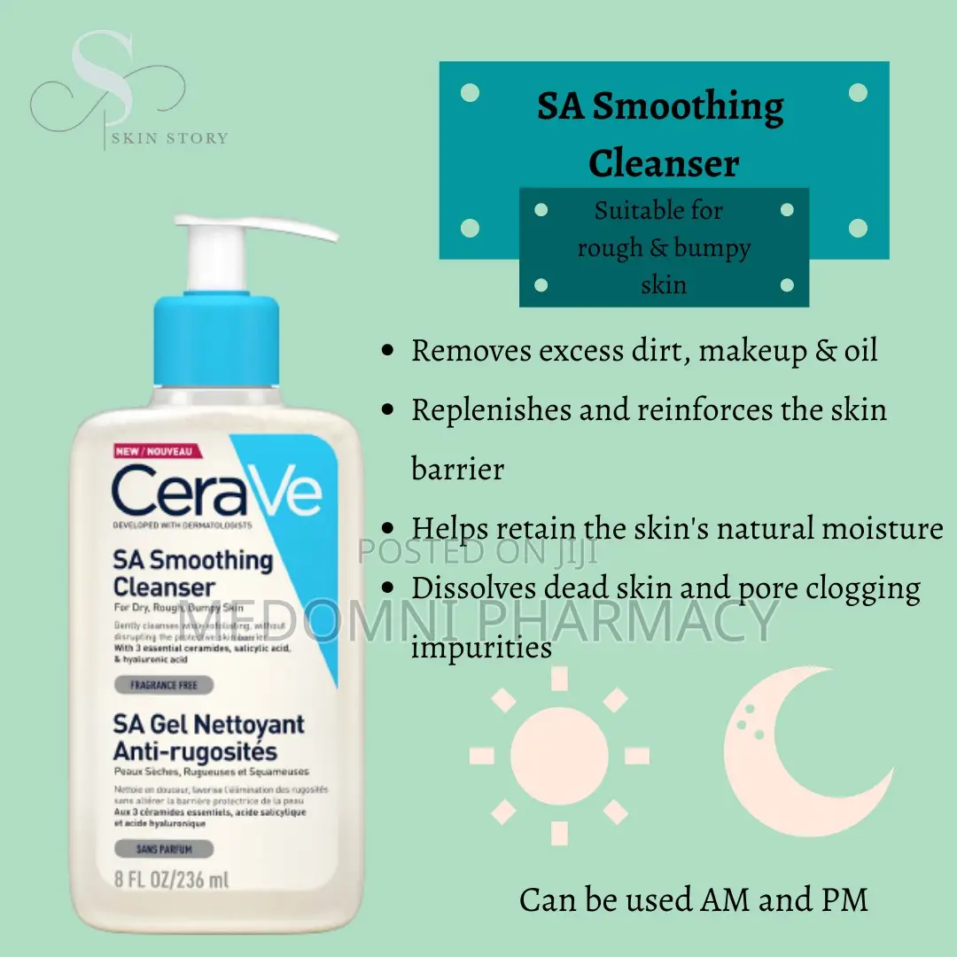 Cerave Sa Smoothing Cleanser 8fl Oz