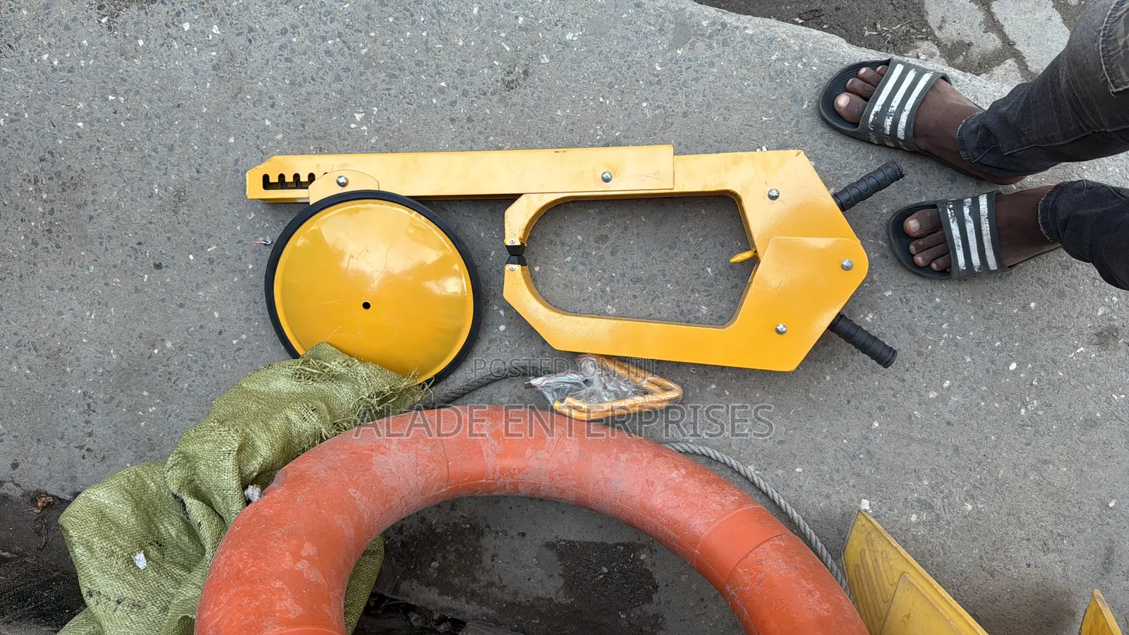 Big Tyre Clamp For Truck