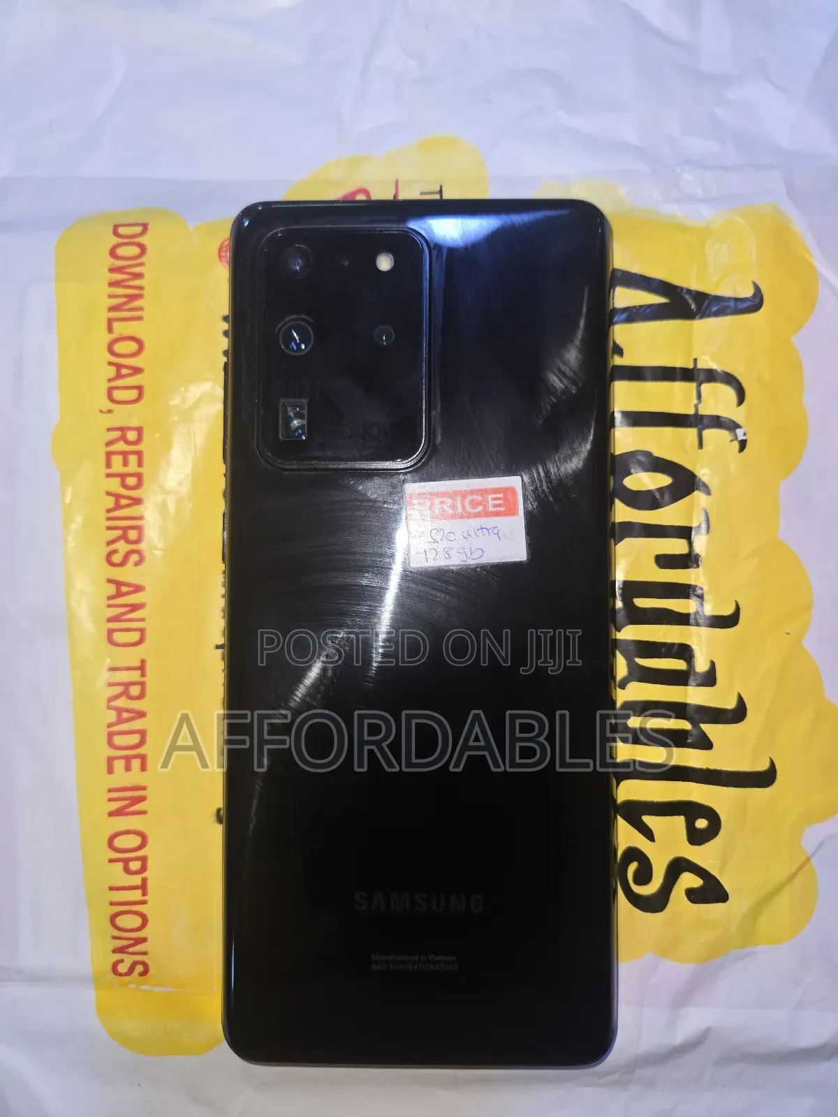 Samsung Galaxy S20 Ultra 5G 128 GB Black