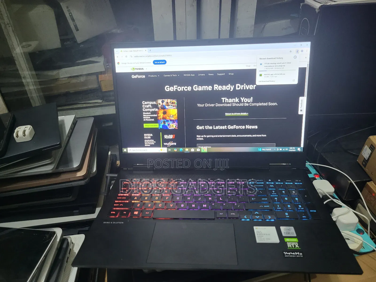 Laptop HP Omen 15 32GB Intel Core I7 SSD 512GB