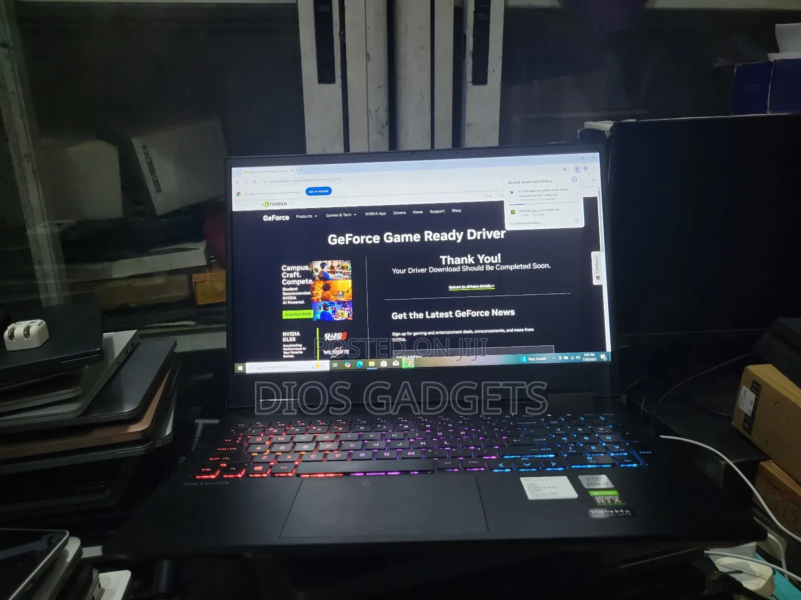 Laptop HP Omen 15 32GB Intel Core I7 SSD 512GB