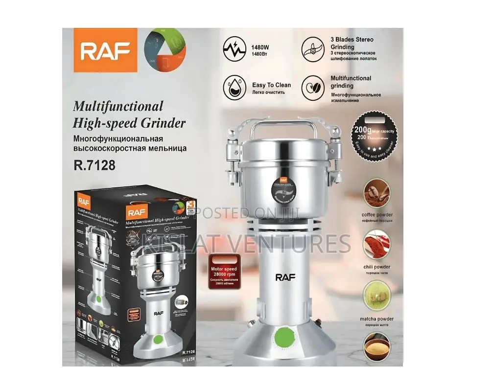 Raf Multifunctional High Speed Grinder