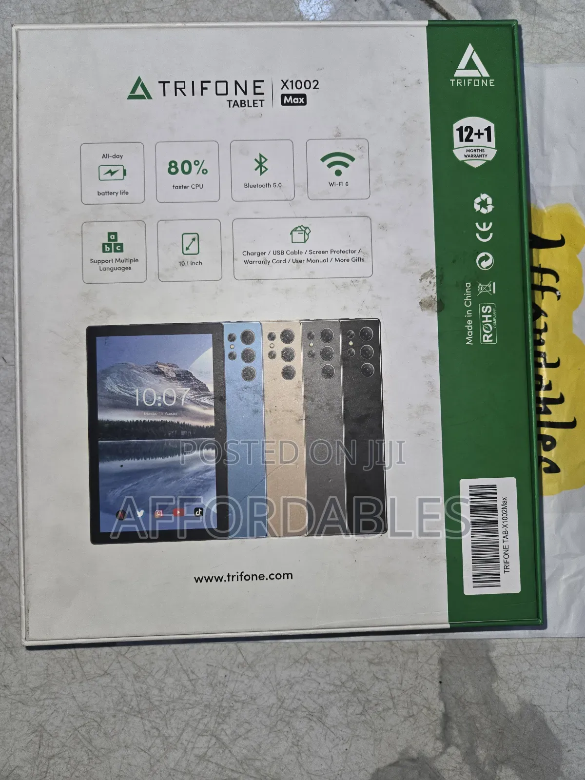 New Trifone X1002 256 GB Yellow