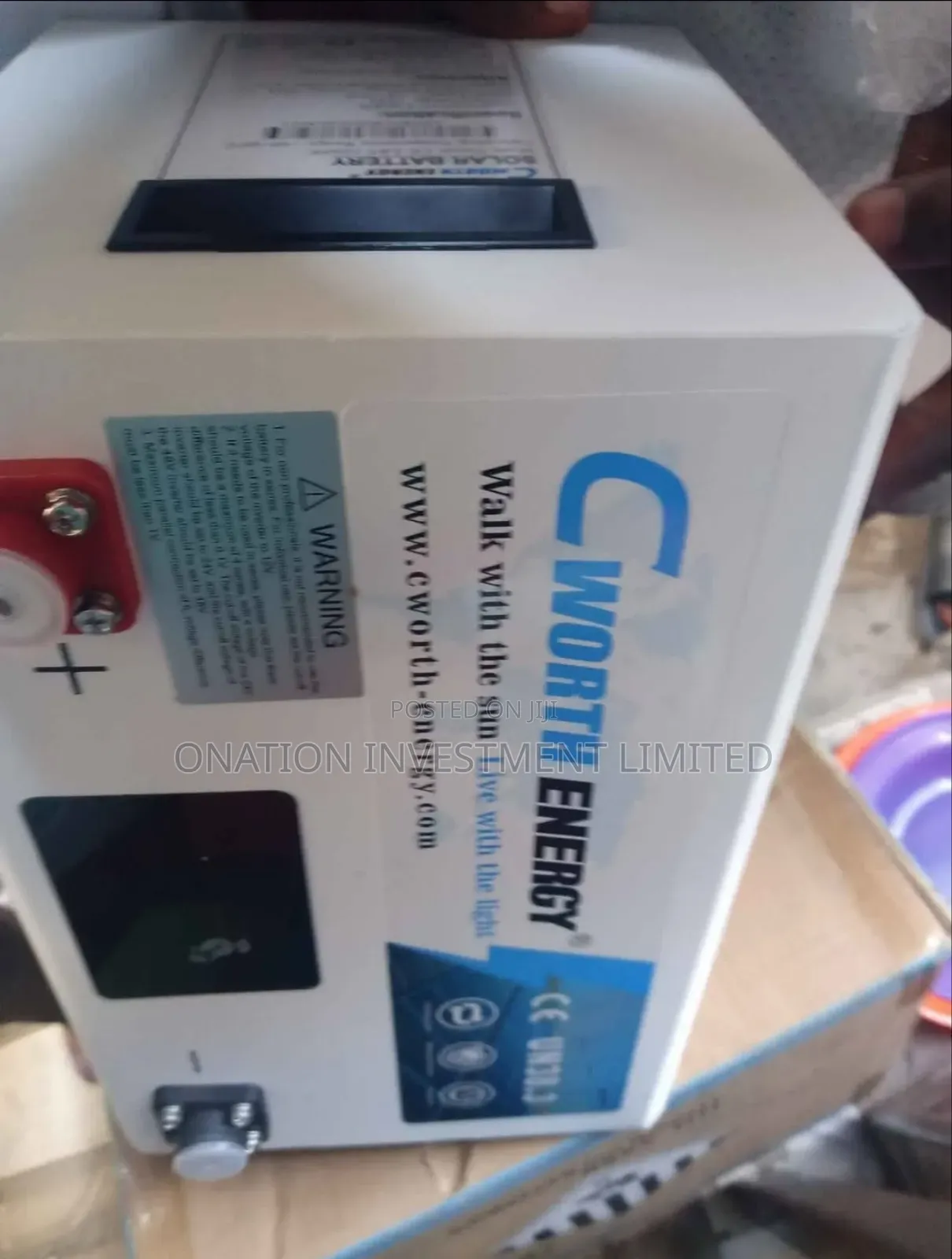 200ah 12v (2.5kwh) Cworth Lithium Battery