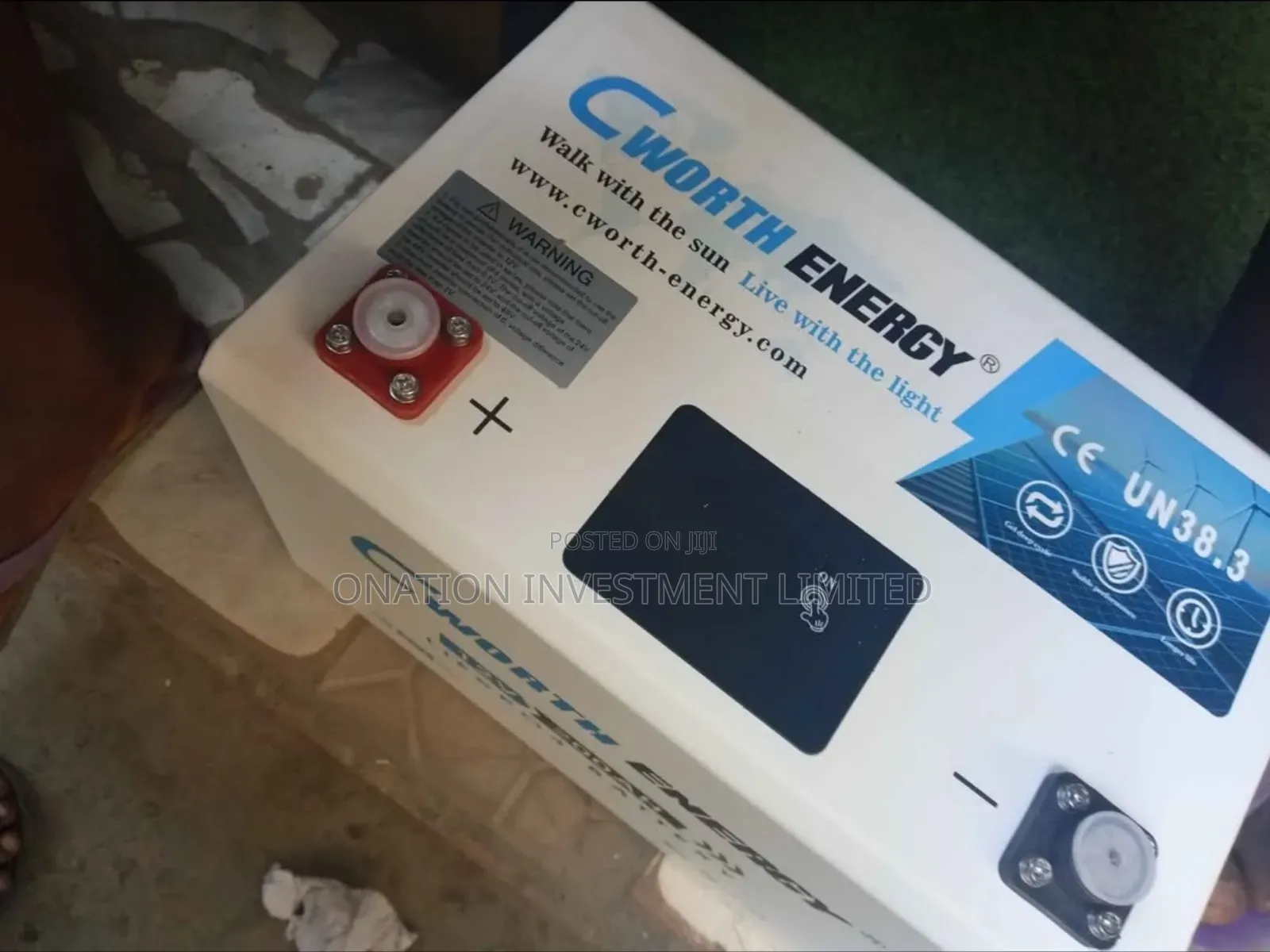 200ah 12v (2.5kwh) Cworth Lithium Battery