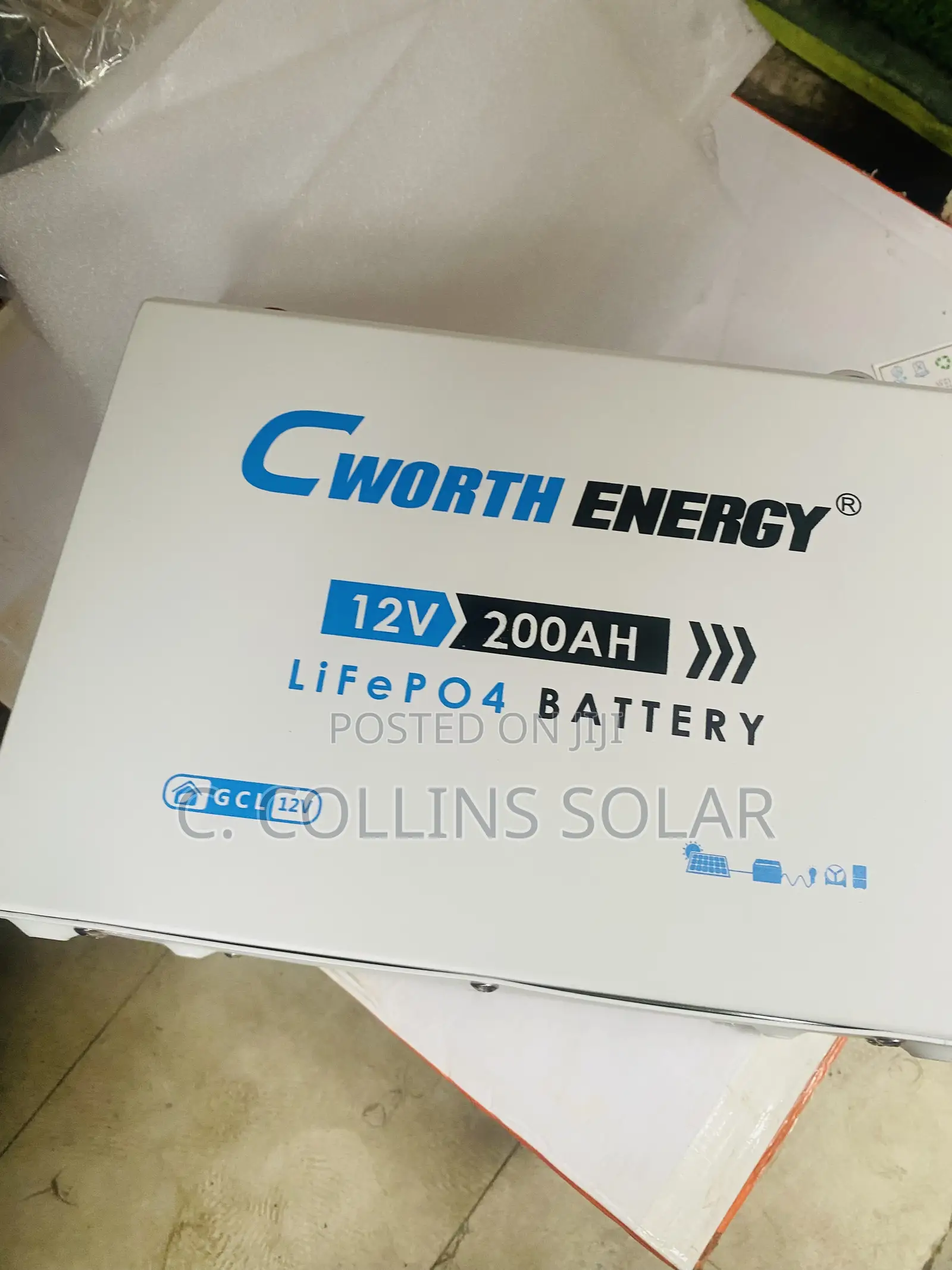 2.5kwh 12v Cworth Lithium Battery