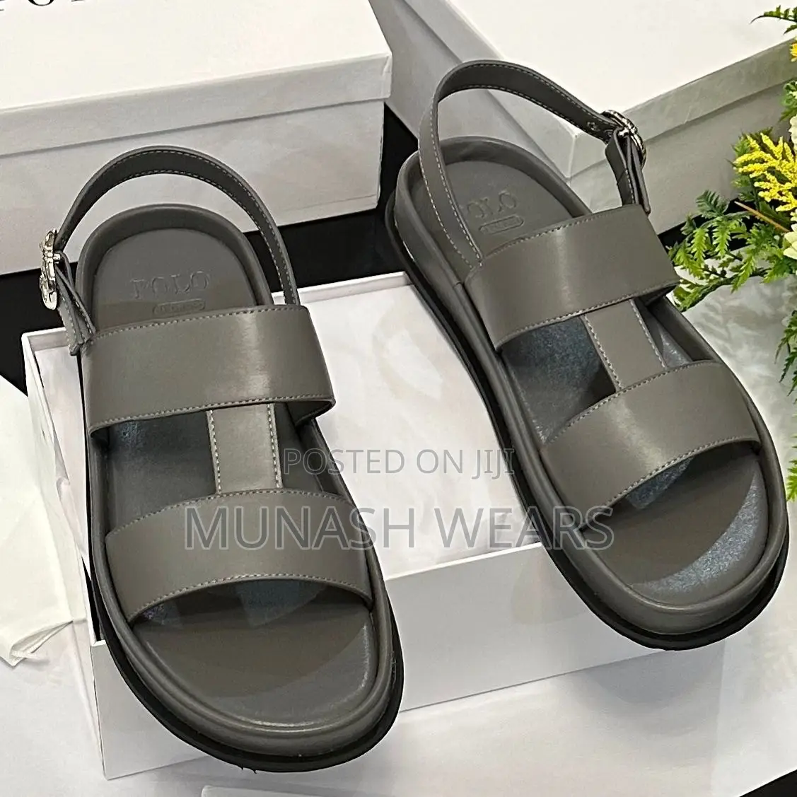Polo Sandal Available in Green and Black 40-46