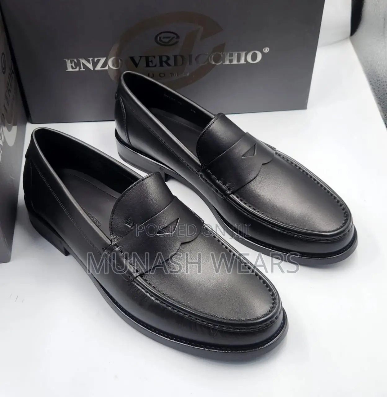 Pure Italian Sole Enzo Wine and Black 40-46