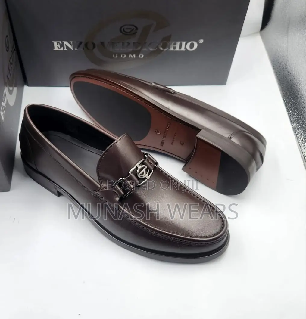 Pure Italian Sole Enzo Wine and Black 40-46