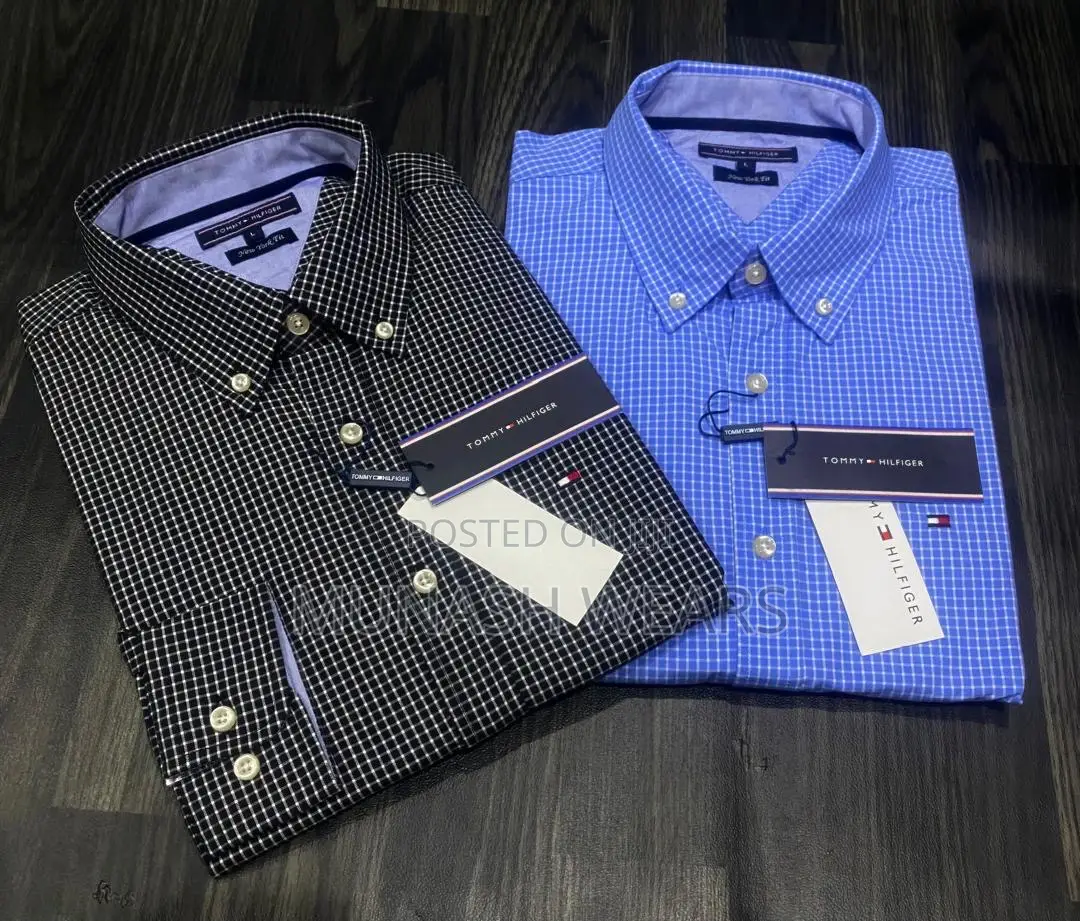 Original Checkers Tommy X Ralph Shirt for Men S-6xl