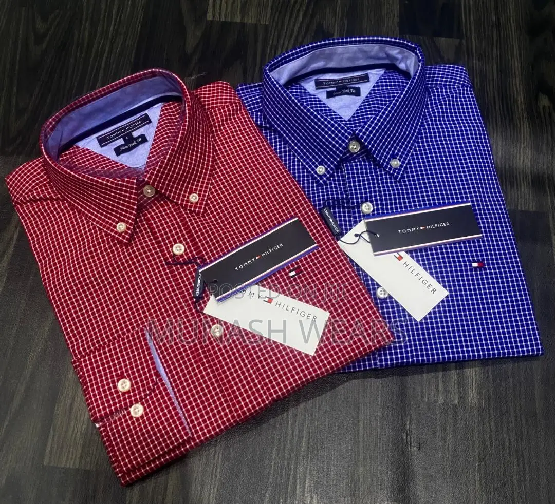 Original Checkers Tommy X Ralph Shirt for Men S-6xl