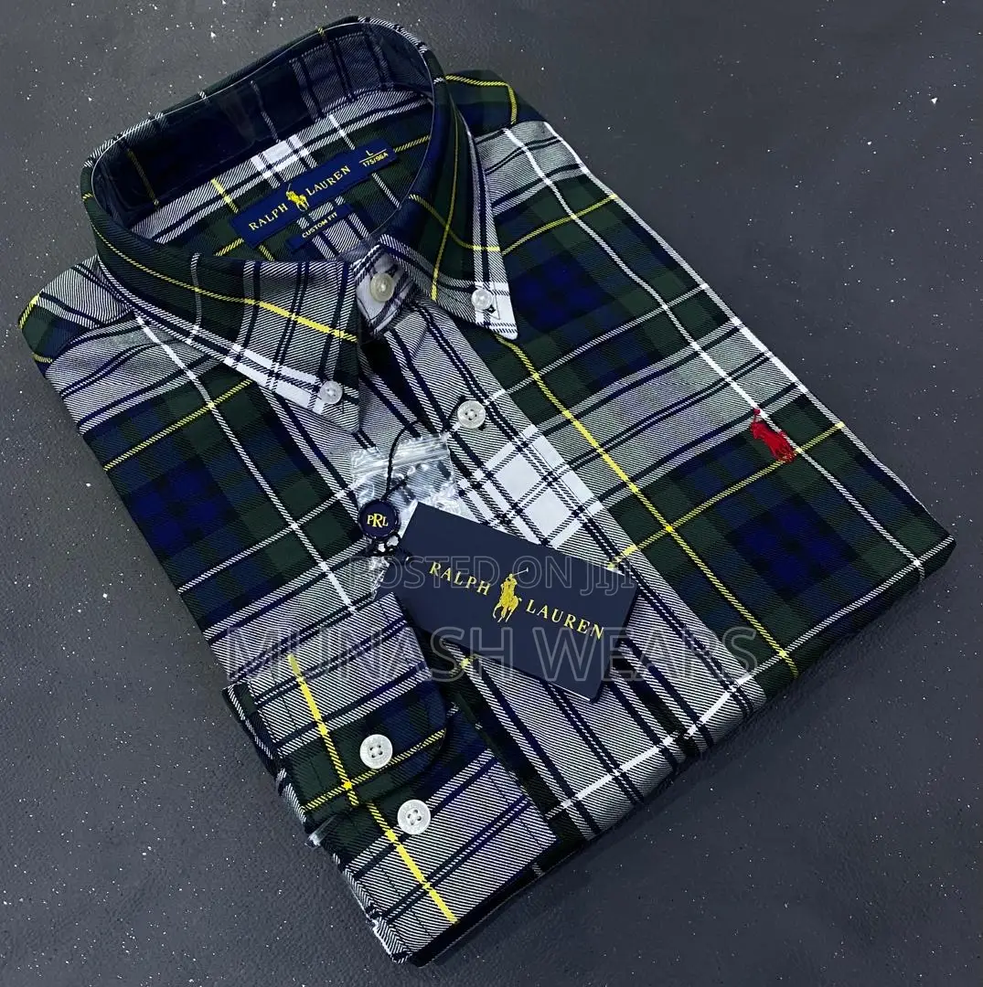 Original Checkers Tommy X Ralph Shirt for Men S-6xl