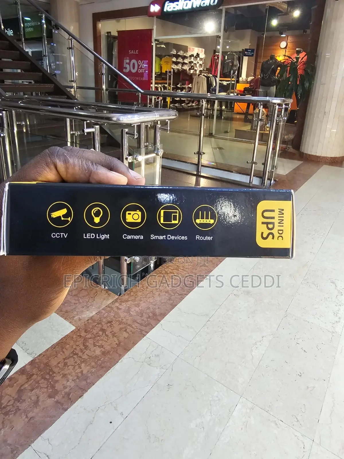 Ske Mini Dc Ups Router Powerbank 10,000mah