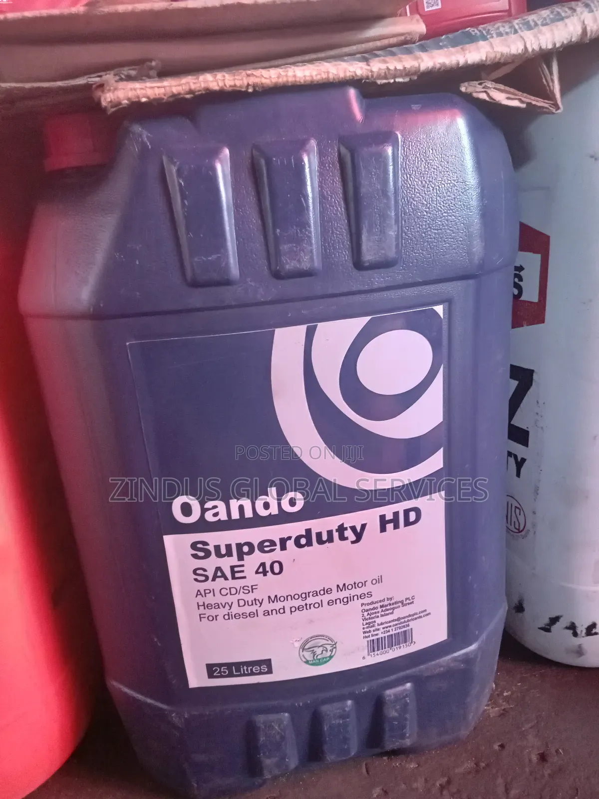 Oando Engine Oil for Both Petrol and Diesel