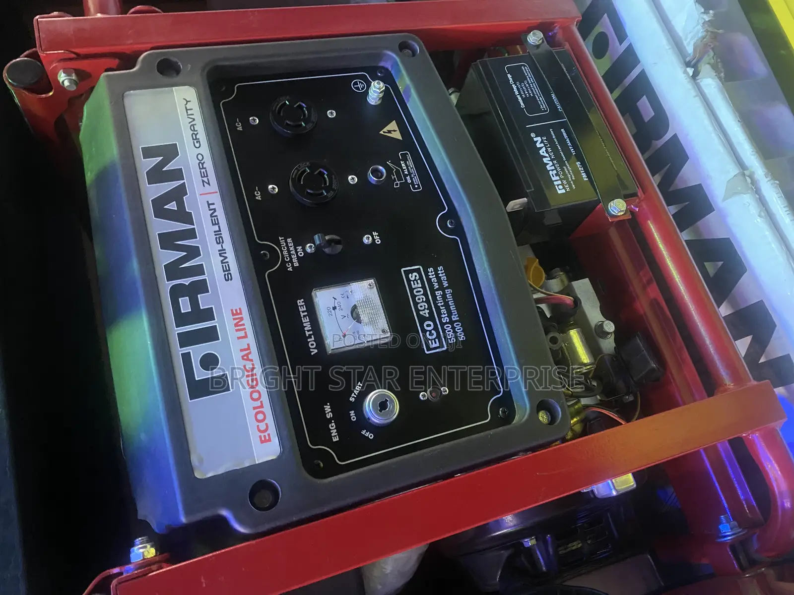 Firman Generator Eco4990es 5.5kva 100%Cooper With Oil