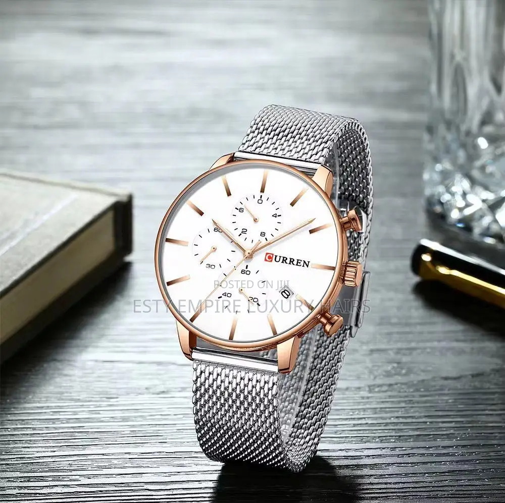 High Quality Luxury Curren Men Wristwatch