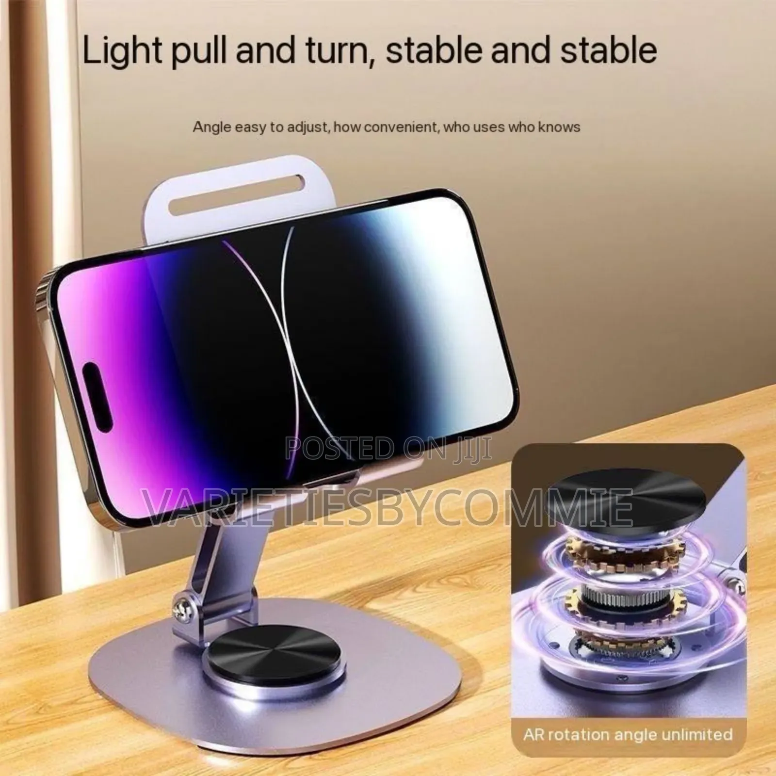 360 Degree Rotating Mini ‘Metal’ Phone Holder