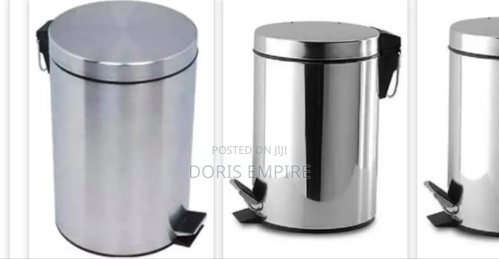 Qaulity 5litre Stainless Steel Pedal Bin