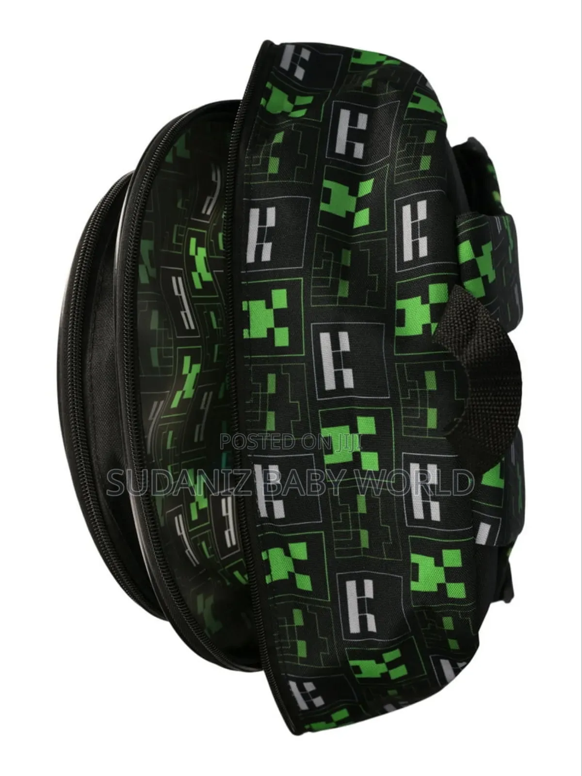 Minecraft Creeper Boys 17inchs Laptop Backpack 3pcs Set
