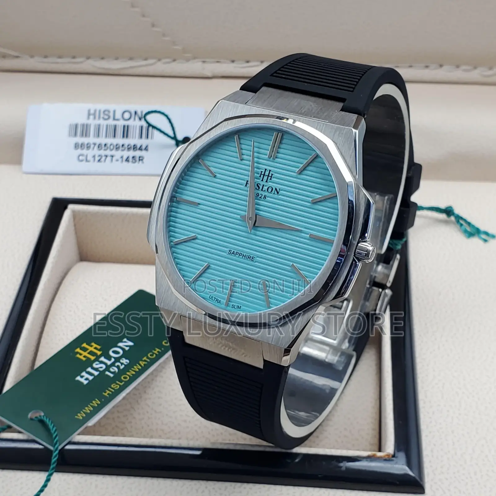 *High Quality Hislon Rubber Strap Wristwatch