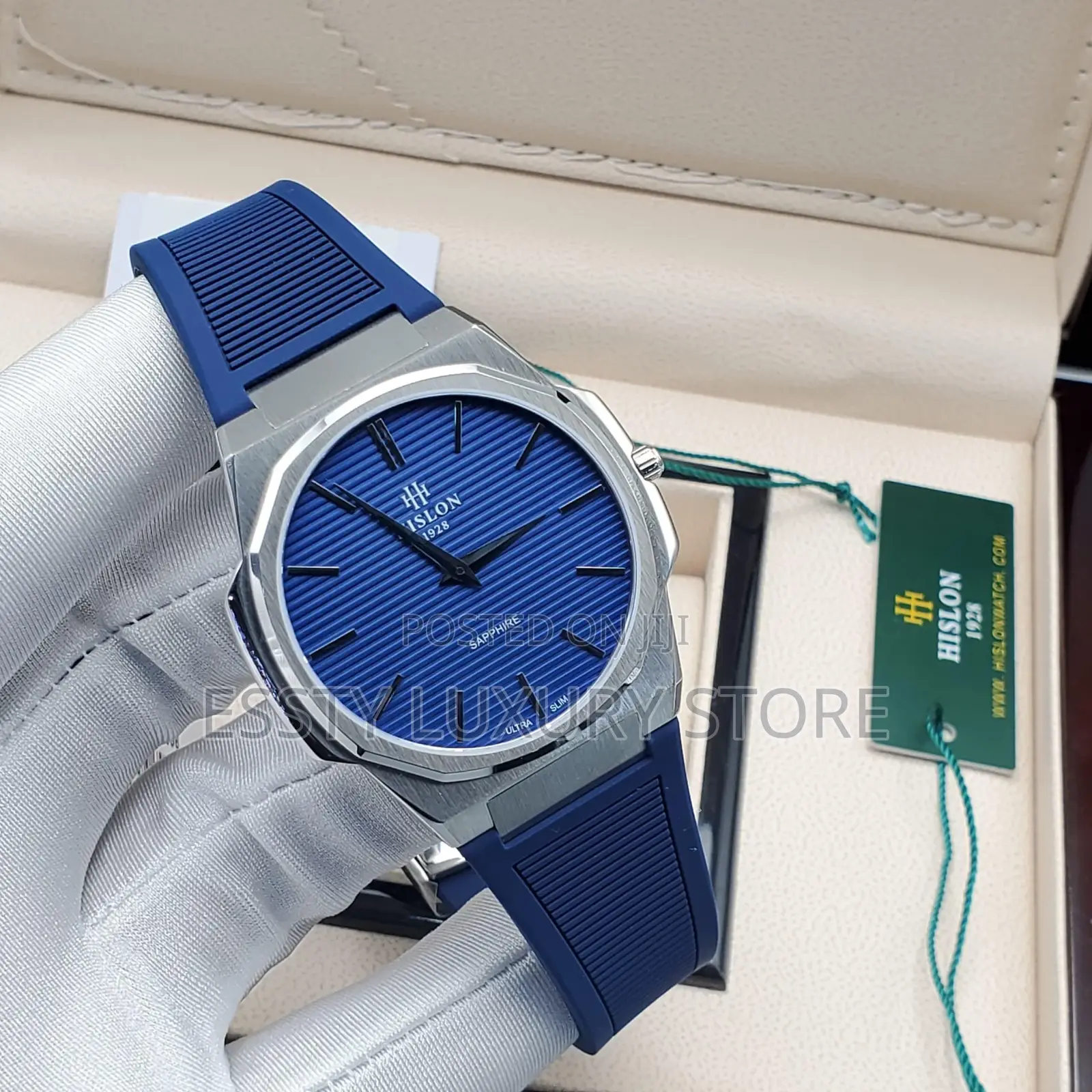 *High Quality Hislon Rubber Strap Wristwatch