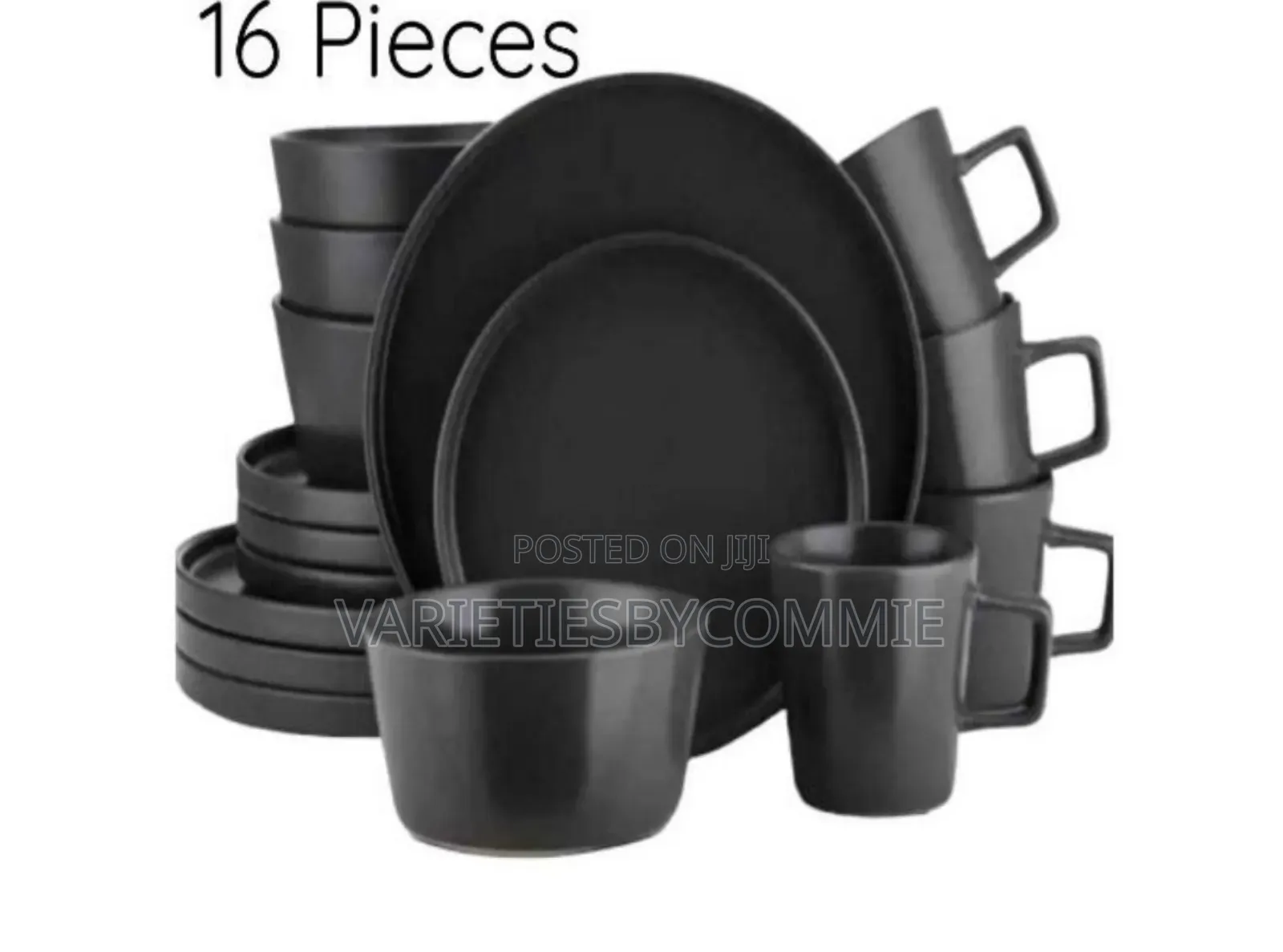 16pcs Original Stone Glass Ware Dinner Set