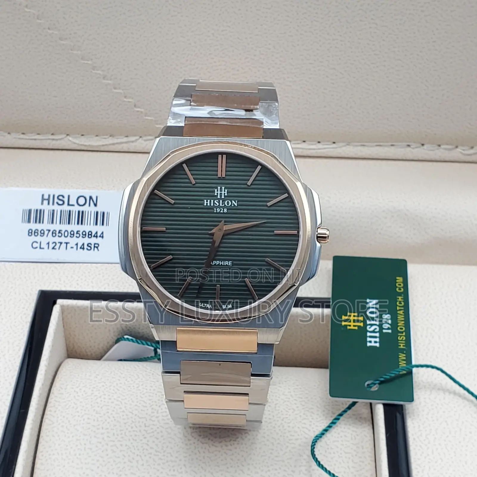 High Quality Luxury Hislon Chain Wristwatch