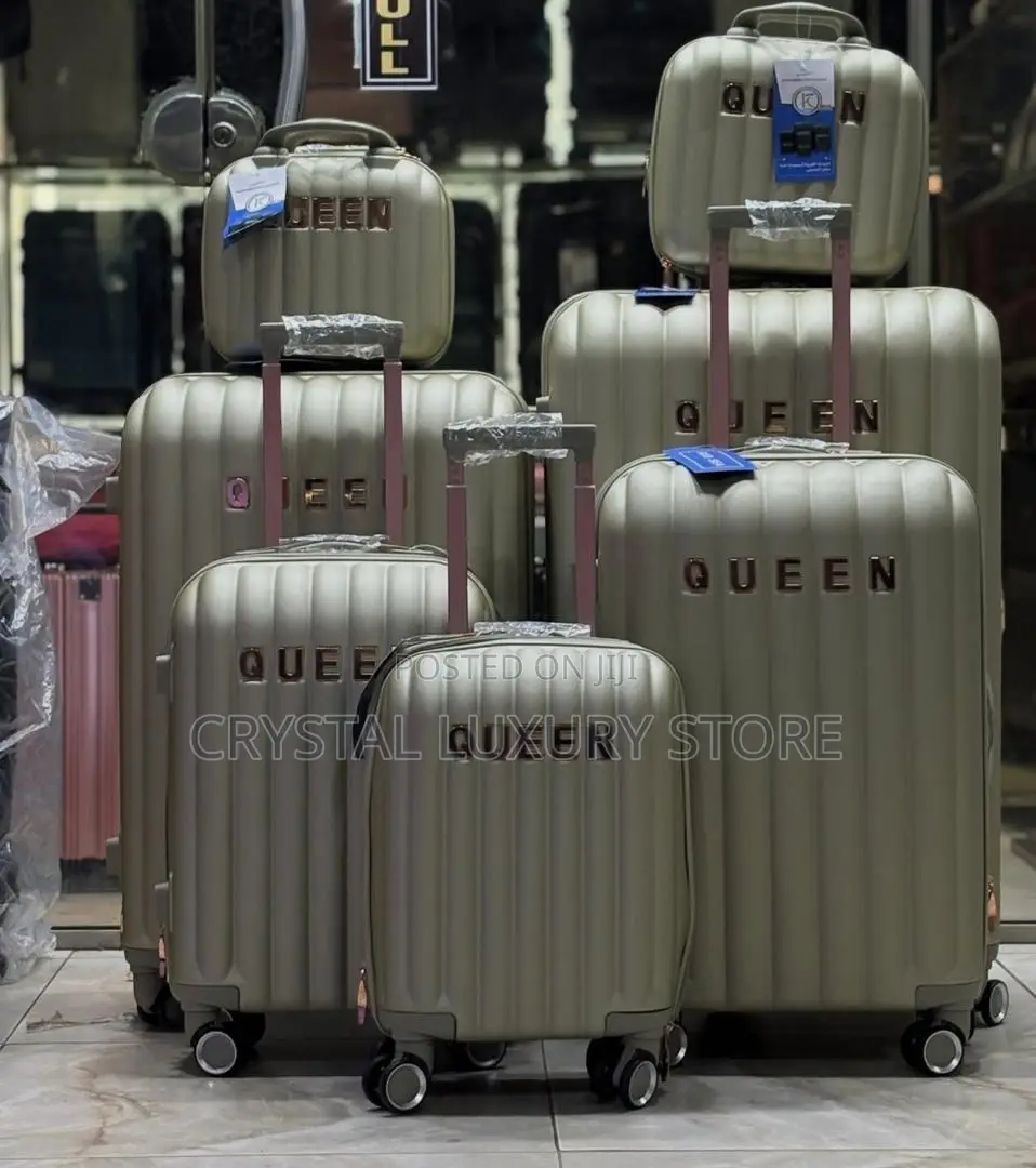High Quality Luxury Genuine Leather Travel Luggage