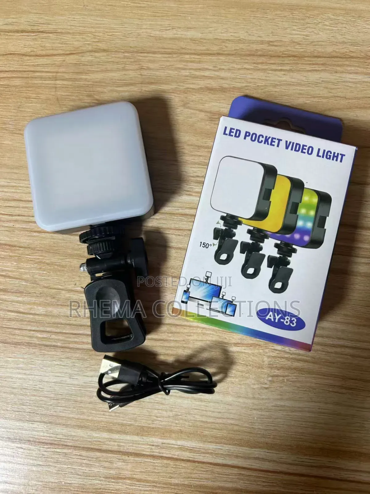 RGB Rechargeable Influencer Cube Light