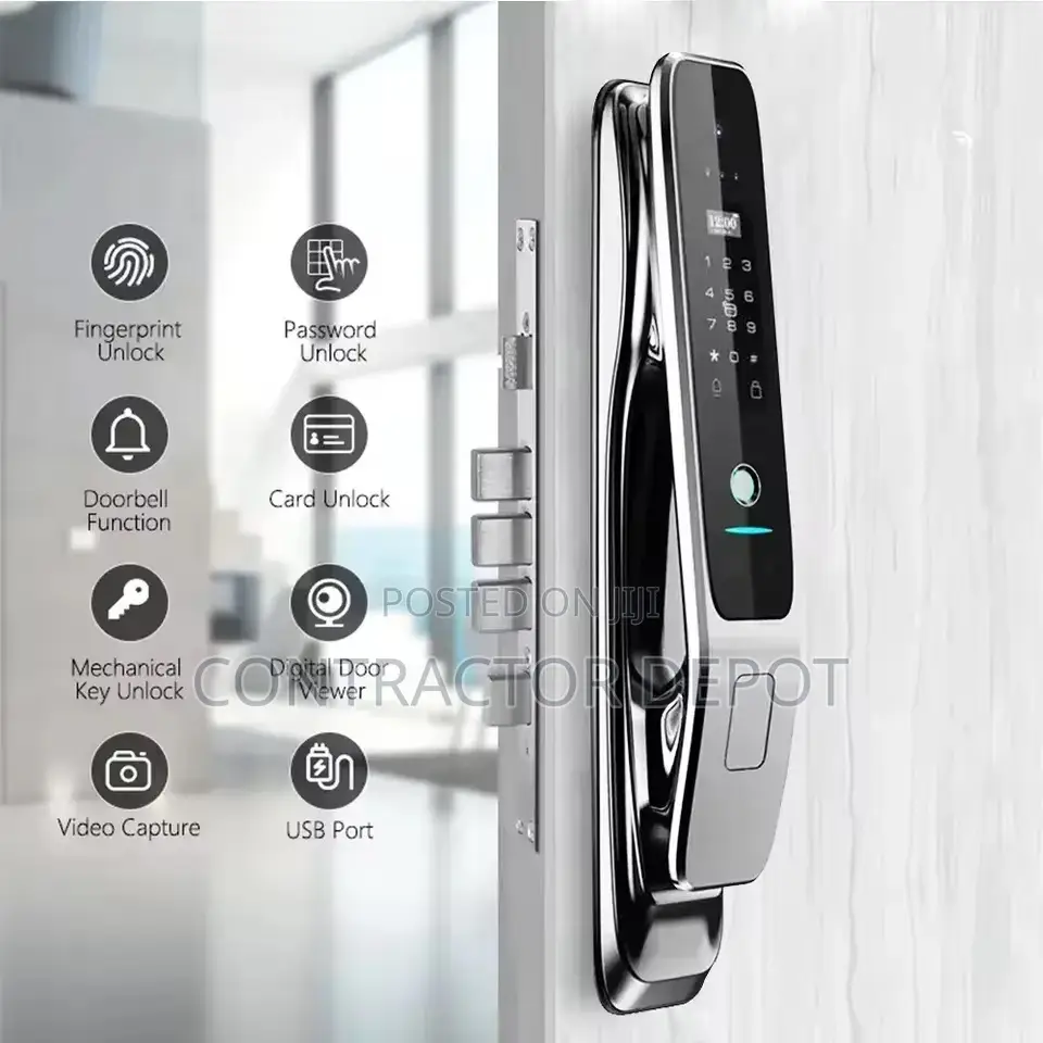 Face Smart Lock With Camera Tuya Wifi Security
