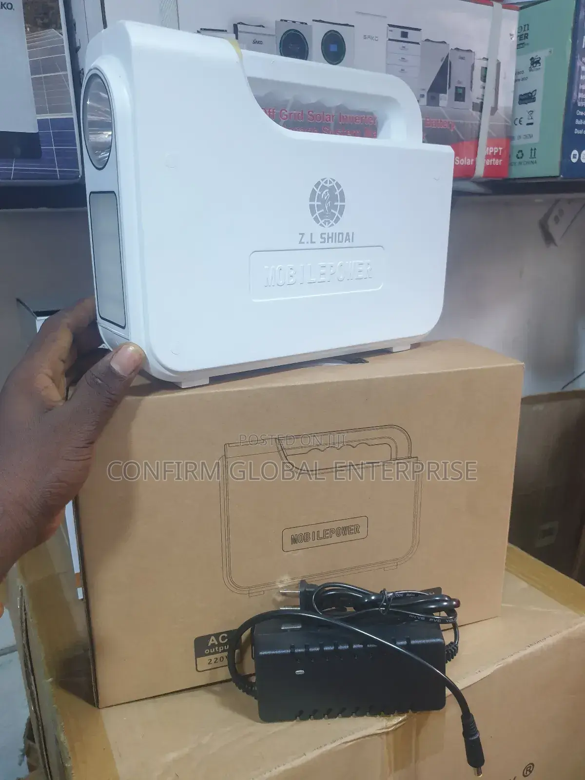 300w Solar Generator With 2dc Bulb and 60w Solar Panel