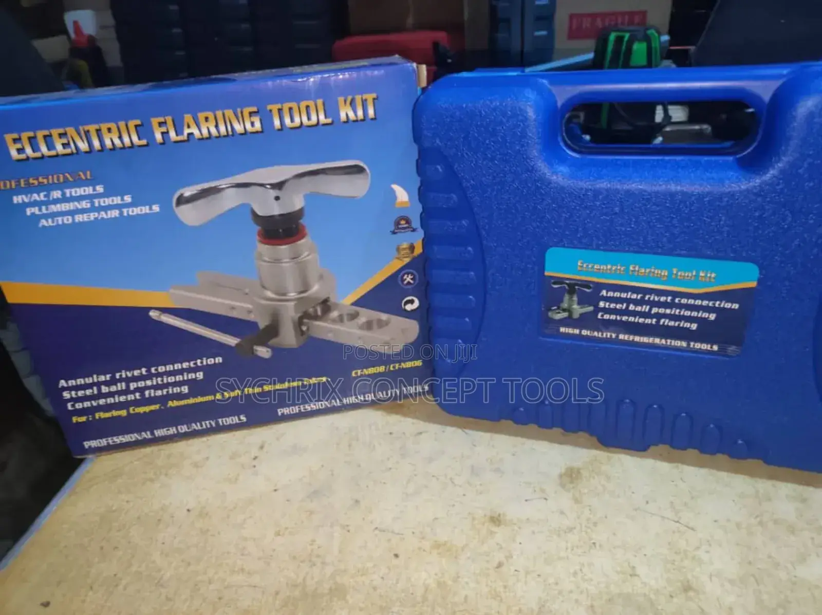 Flaring Tool Set Heavy Duty Brake Line Flaring Tool Kit