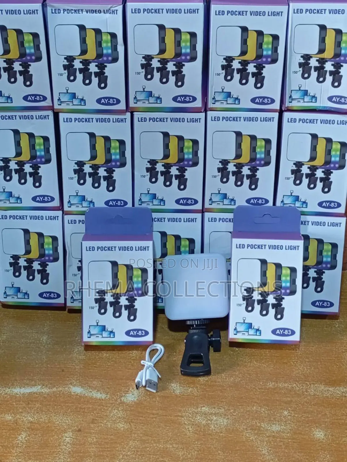 RGB Rechargeable Influencer Cube Light